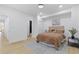 Bright bedroom with a large bed, modern décor, and neutral tones at 906 Mcdaniel St, Atlanta, GA 30310