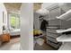 Well-organized walk-in closet offers ample storage with shelves and organizational systems at 245 N N Highland Ne Ave # 220, Atlanta, GA 30307