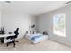 Comfortable bedroom with a work space and a window at 2625 Cross Springs Dr, Cumming, GA 30041