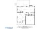 Detailed floor plan of the second floor with a view into the layout of rooms at 2625 Cross Springs Dr, Cumming, GA 30041