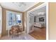 Sunroom view into living room, featuring a desk and outdoor view at 305 Summit North Ne Dr # 305, Atlanta, GA 30324