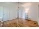 Spacious bedroom with hardwood floors and natural light, showcasing a clean and bright atmosphere at 1884 Montrose Dr, East Point, GA 30344