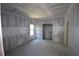 Bright bedroom with a modern closet and unfinished walls with natural light from the window at 3689 Ashwood Se Dr, Smyrna, GA 30080