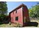 The exterior of this new two-story home includes a fenced-in back yard and a partially covered porch at 3689 Ashwood Se Dr, Smyrna, GA 30080