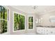 Light and airy bathroom with granite counters and natural lighting from two windows at 1183 Woods Ne Cir, Atlanta, GA 30324