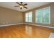 Large bedroom with hardwood floors and natural light at 2810 Stillwater Park Dr, Marietta, GA 30066