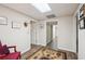 Finished basement room featuring wood-look floors and hallway views at 2545 Amberbrook Ln, Grayson, GA 30017