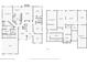 Two story floor plan showing kitchen, living room, dining room, bedrooms, bathrooms, and garage at 2545 Amberbrook Ln, Grayson, GA 30017
