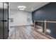 Second floor hall area with half wall separating it from the stairwell at 2323 Mason Dr # D21, Atlanta, GA 30316