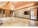 Spacious living room features custom built-ins, hardwood floors, and a decorative ceiling at 305 Heards Ferry Rd, Atlanta, GA 30328