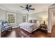 Comfortable bedroom with hardwood floors and ample natural light at 4431 Skyland Ne Dr, Atlanta, GA 30342