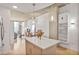 Bright condo featuring modern living space with open floor plan, island and city view at 860 Peachtree Ne St # 1103, Atlanta, GA 30308