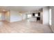 Open-concept living room featuring hardwood floors, recessed lighting, and neutral paint at 164 Weldon Rd, Mcdonough, GA 30253