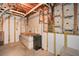 Unfinished basement offering potential for customization and additional living space at 204 Maple Creek Chase, Woodstock, GA 30188
