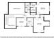 Second floor plan featuring three bedrooms and three bathrooms at 204 Maple Creek Chase, Woodstock, GA 30188