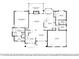 First floor plan shows the primary bedroom, living room, kitchen, and garage at 204 Maple Creek Chase, Woodstock, GA 30188