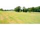 Expansive view of golf course fairway with green grass and mature trees on a sunny day at 204 Maple Creek Chase, Woodstock, GA 30188