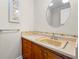 Bathroom featuring a single vanity with sink and a mirror at 3325 N Embry Cir, Atlanta, GA 30341