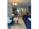 Open concept living and dining space with hard surface flooring at 4036 Carlinswood Way, Stone Mountain, GA 30083