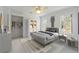 Well-lit bedroom with neutral decor, two windows, and a large closet at 4185 Waterford Dr, Suwanee, GA 30024