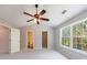 Large bedroom with adjoining bathroom and closet space at 6340 Hickory Lane Cir, Union City, GA 30291