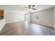 Sun-drenched living area with access to the dining area and a picturesque window at 6340 Hickory Lane Cir, Union City, GA 30291
