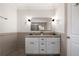 Bathroom vanity features granite countertops and dual sinks at 1045 Moreland Se Ave, Atlanta, GA 30316
