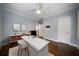 Bright office space features hardwood floors and white trim at 1045 Moreland Se Ave, Atlanta, GA 30316