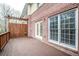 Spacious outdoor deck with a privacy fence, pergola, and access to the backyard of the home at 7 Chief Matthews Rd # 2A, Decatur, GA 30030