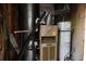 Utility room featuring a hot water heater and HVAC unit at 1102 Wedgewood Way, Atlanta, GA 30350
