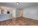 Spacious living room area featuring hardwood floors and open design at 2264 Pryor Rd, Atlanta, GA 30315