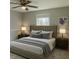 Charming bedroom featuring neutral decor and warm lighting at 1276 Seattle Slew Ln, Norcross, GA 30093