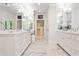 Spacious bathroom with a dual vanity, ample storage, a walk-in closet, and an open design at 1418 Waterford Green Dr, Marietta, GA 30068
