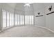 Spacious bedroom with vaulted ceiling, ample natural light, and custom wooden shelves at 1418 Waterford Green Dr, Marietta, GA 30068
