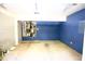 Unfinished basement with painted walls at 988 Vintage Pointe Dr, Lawrenceville, GA 30044