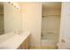 Bathroom features a large vanity and shower at 988 Vintage Pointe Dr, Lawrenceville, GA 30044