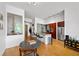 View of kitchen, with granite counters, and stainless appliances and eat-in table at 130 Arizona Ne Ave # 214, Atlanta, GA 30307
