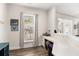 Bright office nook with a large window and hardwood floors at 214 Gaston Ct, Canton, GA 30115