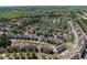 A picturesque aerial view showcases the neighborhood's layout and the well-spaced homes at 3972 Church View Ln, Suwanee, GA 30024