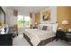 Beautifully decorated bedroom with natural light and stylish decor at 4585 Woodland Bank Blvd, Buford, GA 30518