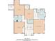 Detailed second floor plan showcasing the layout of the bedrooms and primary bath at 9860 Hunt Club Way, Johns Creek, GA 30022