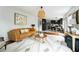 Open concept living room blending seamlessly with an adjacent kitchen space at 1477 Brawley Ne Cir, Brookhaven, GA 30319