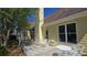 Spacious backyard featuring a patio with outdoor seating, perfect for entertaining guests at 225 Mountain Vista Blvd, Canton, GA 30115
