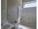 Neutral bathroom with combined tub and shower at 225 Mountain Vista Blvd, Canton, GA 30115
