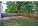 Well-maintained backyard with green grass and a sturdy wooden fence for privacy at 3226 Saville Sw St, Atlanta, GA 30331