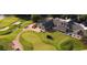 Aerial view of the golf course and country club with lush landscaping at 223 Cheatham Rd, Acworth, GA 30101