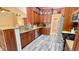 Charming kitchen featuring wood cabinets, stainless steel appliances, and a modern backsplash at 223 Cheatham Rd, Acworth, GA 30101