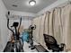 This gym features exercise equipment, natural light and storage space at 2920 Olde Towne Pkwy, Duluth, GA 30097
