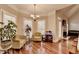 Bright living room with lots of natural light and hard wood floors at 2920 Olde Towne Pkwy, Duluth, GA 30097