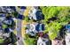 A beautiful home with an in-ground pool surrounded by mature trees in a well maintained neighborhood at 7080 Greatwood Trl, Alpharetta, GA 30005